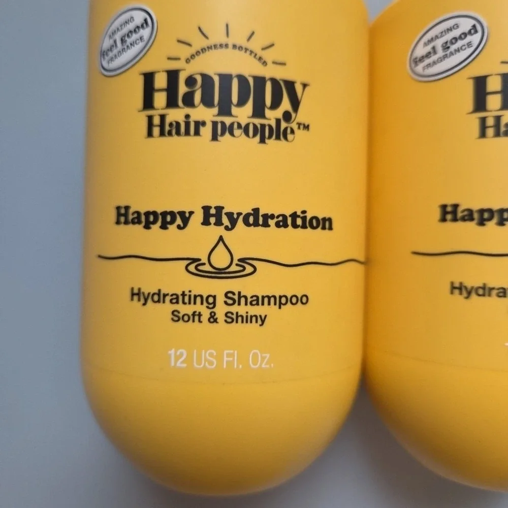 Happy Hair People Hydrating,‎ Shampoo & Conditioner 2pk Set, 12 fl oz Each